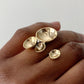 Size 7 Dome Cluster Floating Ring