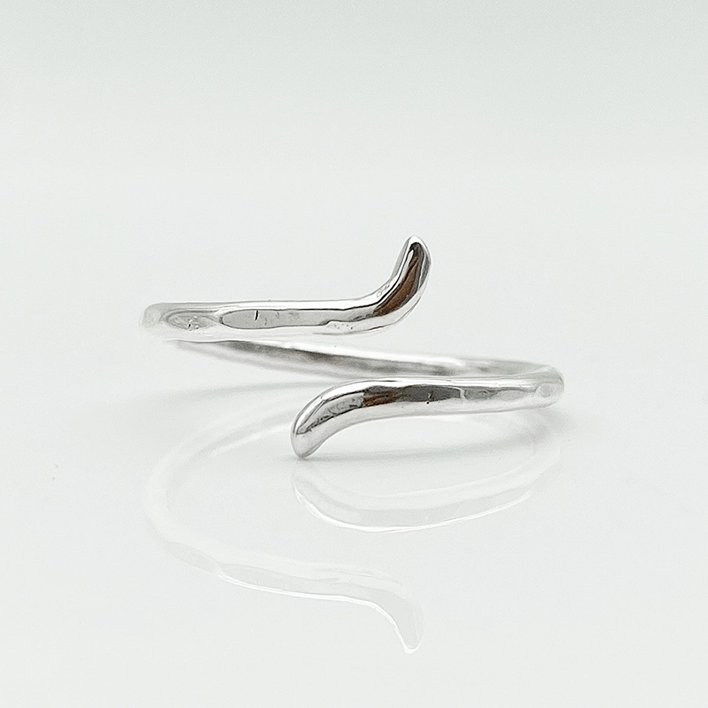 Adjustable Size 7 Silver Ring