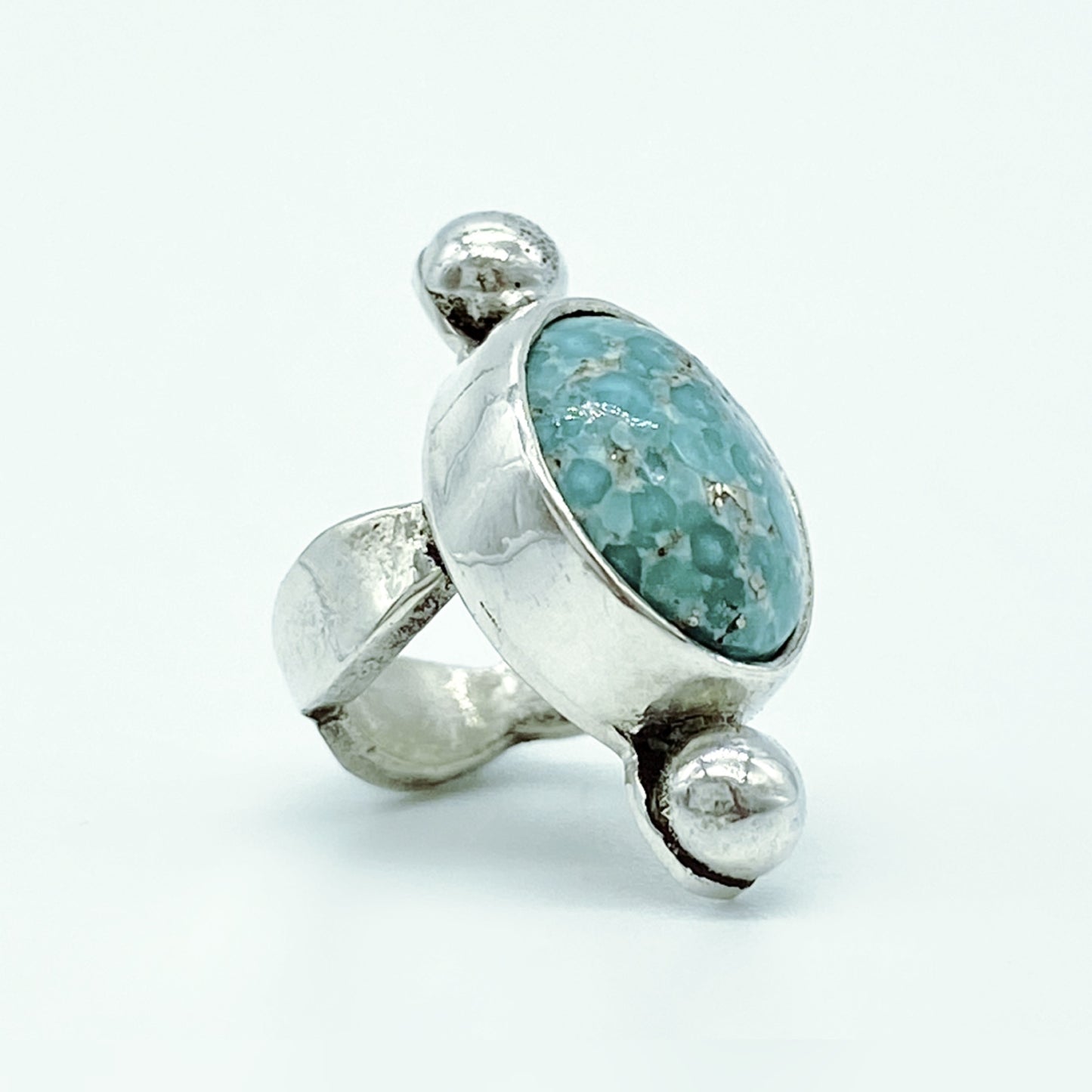 Whitewater Turquoise Loc Ring
